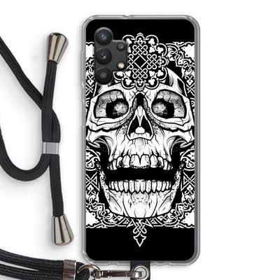 Seek & Destroy: Samsung Galaxy A32 5G Transparant Hoesje met koord