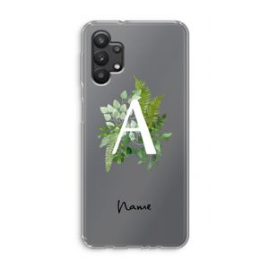 Green Brush: Samsung Galaxy A32 5G Transparant Hoesje