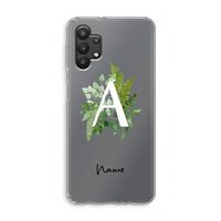 Green Brush: Samsung Galaxy A32 5G Transparant Hoesje