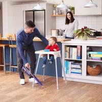 Black & Decker BHHV520BFP handstofzuiger Zwart, Violet Zakloos