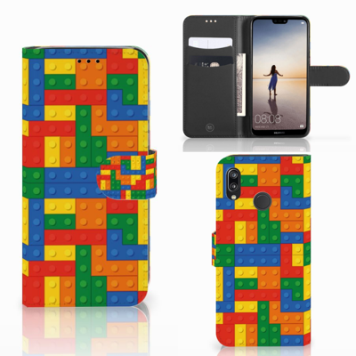 Huawei P20 Lite | Telefoon Hoesje | Blokken