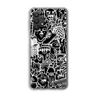 Vexx Black Mixtape: Samsung Galaxy A32 5G Transparant Hoesje
