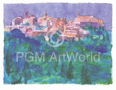 Kunstdruk Ralf Westphal - Montepulciano / Toskana 90x70cm