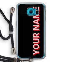 Namecase: Samsung Galaxy S6 Transparant Hoesje met koord