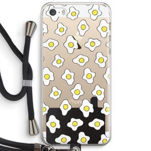 Spiegeleitjes: iPhone 5 / 5S / SE Transparant Hoesje met koord