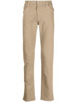 Citizens of Humanity pantalon beige droit - Marron