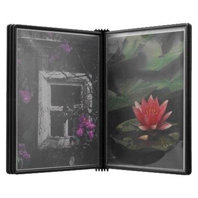 Wandelement djois flex-o-frame a4 met 5 tas zw Wandelement djois flex-o-frame a4 met 5 tas zw