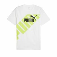 Heren-T-Shirt met Korte Mouwen Puma POWER Graphic - Maat: L