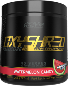 EHP Labs OxyShred Hardcore Watermelon Candy (40 servings)