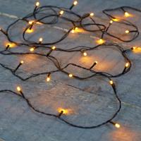 Kerstverlichting premium - 80 led lampjes - warm wit - 800 cm - lichtsnoer