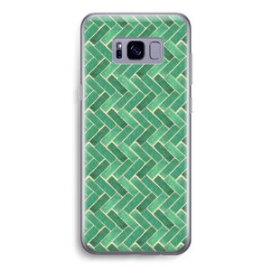 Moroccan tiles 2: Samsung Galaxy S8 Transparant Hoesje