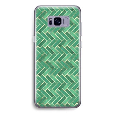 Moroccan tiles 2: Samsung Galaxy S8 Transparant Hoesje