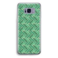 Moroccan tiles 2: Samsung Galaxy S8 Transparant Hoesje