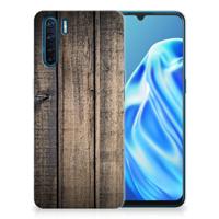 OPPO A91 | Bumper Hoesje | Steigerhout