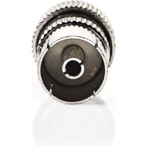 IEC (Coax) Connector | Recht | Female | Vernikkeld | 75 Ohm | Schroef | Diameter kabelinvoer: 7.0 mm