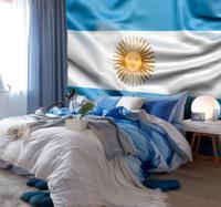 Argentijnse vlag Fotobehang