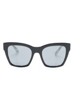 Dolce & Gabbana Eyewear lunettes de soleil carrées New Print - Noir