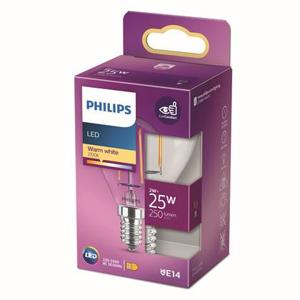 Philips LED Kogellamp Transparant - 25 W - E14 - warmwit licht