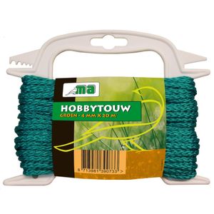 Groen touw/draad 4 mm x 20 meter