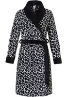 Rebelle damesbadjas giraffe - zacht fleece-m