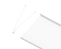 Textielpins 65mm -V- stand 5.000 stuks