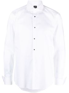 BOSS chemise en coton - Blanc