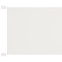 Luifel verticaal 140x600 cm oxford stof wit - thumbnail