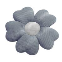 Kussen Versa Grijs Bloem 48 x 48 cm