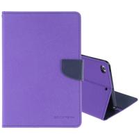 KWIK GOOSPERY FANCY dagboek horizontale Flip lederen case voor iPad mini (2019) met houder & kaartsleuven & portemonnee (paars)