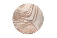 Zuiver Solar vloerkleed Ø200 cm Grey/Terra