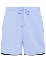 Rosetta Getty x Violet Getty short de sport à lien de resserrage - Bleu - thumbnail