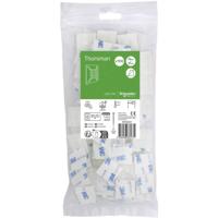 Schneider Electric Zelfklevende sokkel voor kabelbinders max. 4,8mm breedte VPE: 100 stuks helder Kleurloos Inhoud: 100 stuk(s)