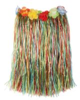 Hawaii rok meerkleurig 50 cm