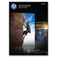 HP Advanced fotopapier, glanzend, 250 g/m2, A3 (297 x 420 mm), 20 vellen