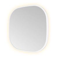 Spiegel Hotbath &MORE 40x40 cm LED-Verlichting Deens Ovaal Mat Wit