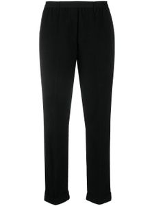 Maison Martin Margiela Pre-Owned pantalon cigarette à taille haute (années 2000) - Noir