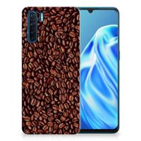 OPPO A91 | Siliconen Case | Koffiebonen
