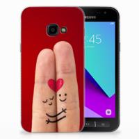 Samsung Galaxy Xcover 4 | Xcover 4s | Sillicone Back Cover | Liefde - Origineel Romantisch Cadeau