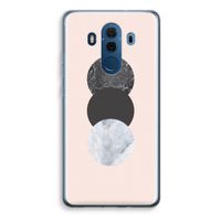 Marmeren cirkels: Huawei Mate 10 Pro Transparant Hoesje Marmeren cirkels: Huawei Mate 10 Pro Transparant Hoesje