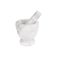 Marmeren Vijzel 21 cl 10 cm Wit/Grijs