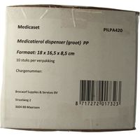 Medicatieroldispenser groot PP Medicatieroldispenser groot PP