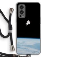 Alone in Space: OnePlus Nord 2 5G Transparant Hoesje met koord
