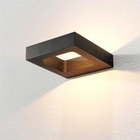 Artdelight Buitenlamp up downCarre 13cm - zwart - WL CARRE ZW