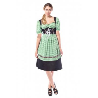 Dirndl Hannah Black/green