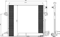 Condensor, airconditioning 35618