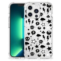 Extreme Case iPhone 13 Pro Max Silver Punk - thumbnail