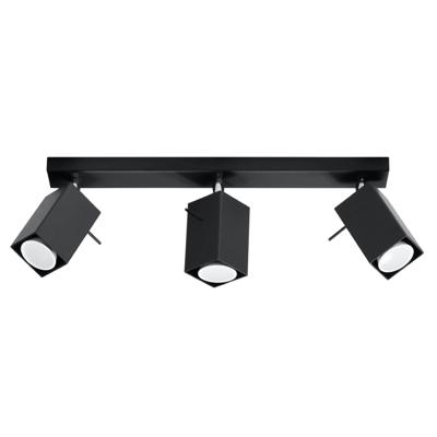 Plafondlamp MERIDA 3 zwart