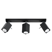 Plafondlamp MERIDA 3 zwart