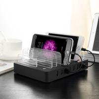 Multifunctionele 96W DC5V / 19.2A (Max) Output 8 poorten USB afneembare Charging Station Smart lader voor iPad Tablets iPhone Galaxy Huawei Xiao