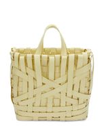 Jil Sander woven basket tote - Tons neutres - thumbnail